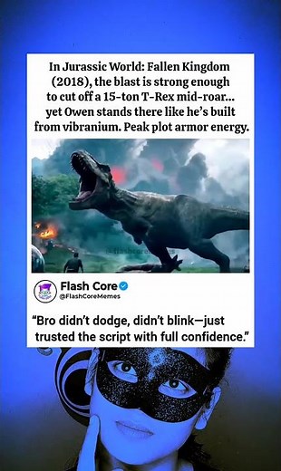 Jurassic World: Fallen Kingdom — Plot Armor Level: Legendary