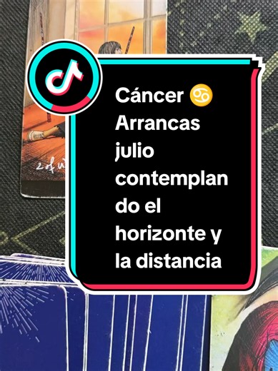 Cáncer ♋️ Arrancas julio contemplando el horizonte y la distancia (2 de Bastos). Las cartas revelan una transformación radical con La Muerte, que entierra para siempre el ciclo inestable del pasado. Aunque evalúas con cautela si el esfuerzo vale la pena (7 de Oros) debido al dolor de una vieja herida o ruptura (3 de Espadas), esa persona regresa dispuesta a demostrar con hechos reales, constancia y el trabajo diario del 8 de Oros que viene en serio a sanar la conexión. ¿Dejarás que repare el pas