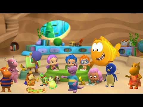 Bubble Guppies Backyardigans Wonder Pets Color Play Pizza Eat Little Einsteins Theme Song Music