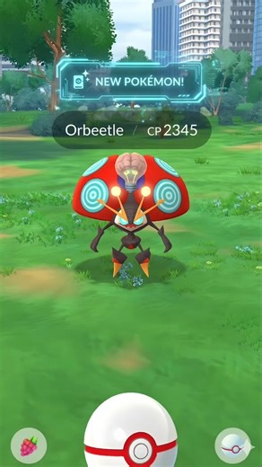Got Orbeetle in Pokémon Go ( Debut ) #shorts #orbeetle #debut #pokemon #game #ultragoo #new