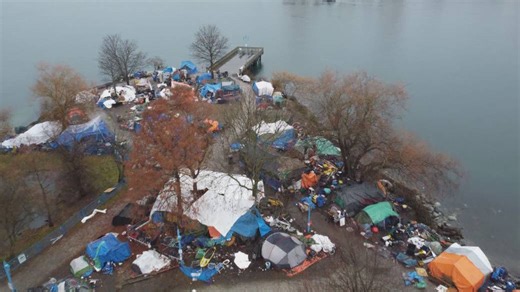 Vancouver homeless camp costs