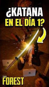 Get the BEST WEAPON in THE FOREST in 1 MINUTE ⚔️🌲 #theforest #guide
