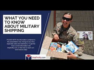 How To Ship To Military