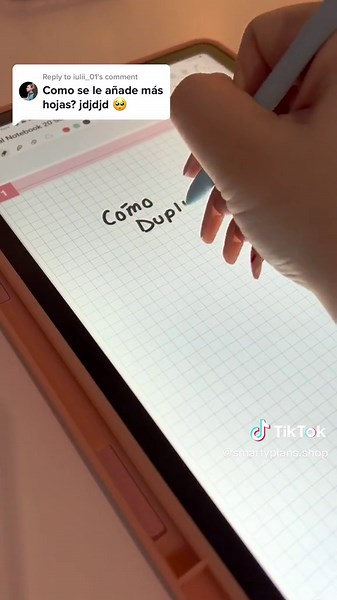 Tutorial Samsung Notes: Cómo duplicar hojas en digital planner