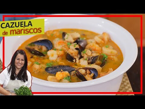 Colombian Seafood Casserole 🍤 easy seafood zarzuela recipe