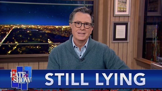 352K views · 9.5K reactions | The disgraced former president’s legal filing indicates he plans to repeat his lies about election fraud at trial, the same lies that My Pillow founder Mike Lindell keeps spouting in interviews even after being sued by Dominion Voting Systems. | The Late Show with Stephen Colbert | Facebook