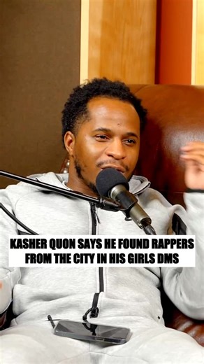 Detroit Rap News on Instagram: "@kasherquon on @kid.l.video says he’s seen multiple rappers from the city slide into girls he was dating a DM’s, knowing that the girl was with Kasher. #DetroitRapNews 🗞️"