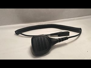 Shoulder Speaker Microphone (For Motorola) Overview + Demonstration (Test)