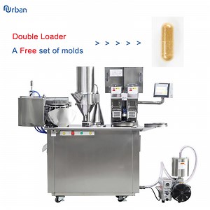 [Hot Item] Manual Double Loader Semi Automatic Powder Empty Hard Gelatin Capsule Making Capsule Filling Machine