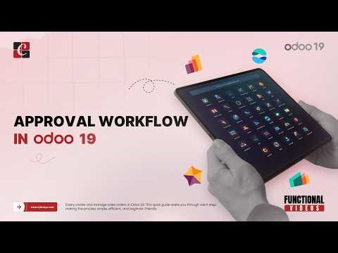 Approval Workflow in Odoo 19 | Odoo 19 Features & Tips | Odoo 19 Functional Tutorials