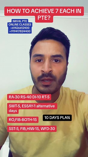 Mastering PTE: Achieving 7 Each with Nikhil's Expert Tips