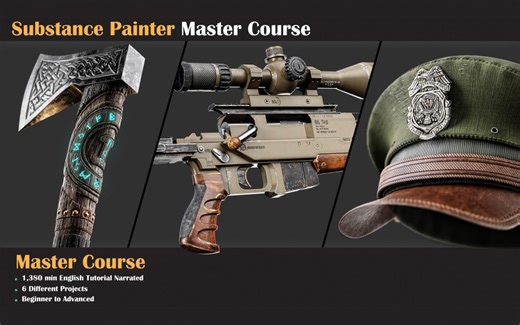 【AI精翻】Substance Painter绘制大师课