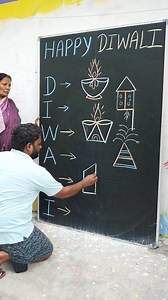 1.7K views · 29 reactions | New Best Happy Diwali Festival Drawing for beginners | AP Drawing | Facebook