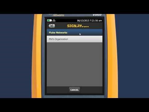 LinkWare™ Live - Uploading projects: By Fluke Networks