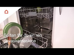 Giv opvaskemaskinen en hovedrengøring