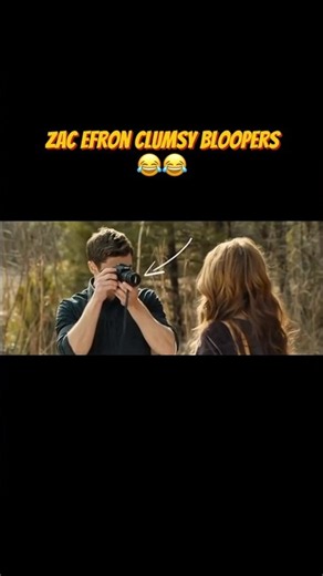 Zac Efron clumsy bloopers 😂😂 #zacefron #clumsybloopers