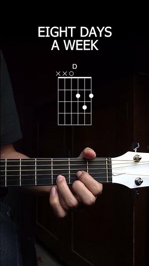 The Beatles - Eight Days a Week | Guitar Chord Tutorial