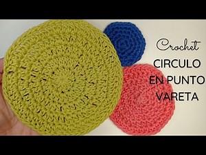 Cómo tejer un círculo en punto vareta a crochet