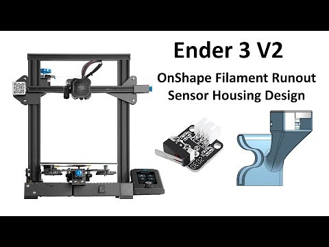 How to Design, Install, Enable and Configure the Filament Run Out Sensor on the Jyers UI Ender 3 V2