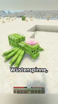 Neue Spinnen für Minecraft! #minecraft #minecraftmods #minecraftdeutsch