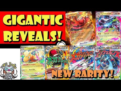 Mega Charizard X ex! New Type of Pokémon Card! 1st EVER Mega Dragonite Card! (Pokemon TCG News)