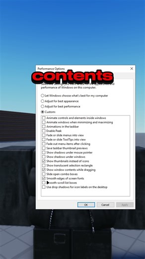 1 Hidden Windows Trick to Boost FPS 🔧✅ || #roblox #optimization #robloxedit #fpsboost #shorts #rbx