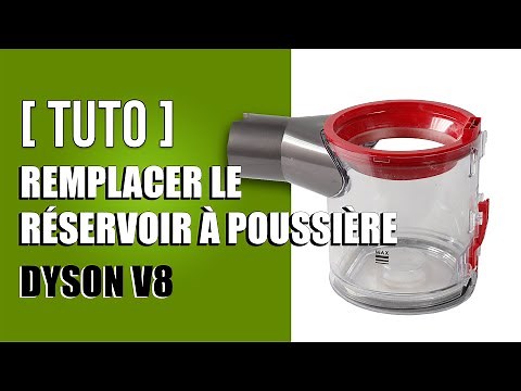 How to replace the Dyson v8 dust bin