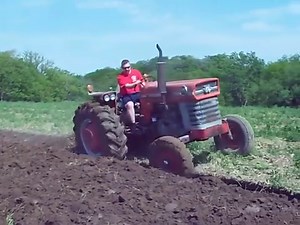 Massey Ferguson 175 Plowing | Farmall Lovers