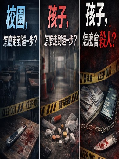 🎯新北國中生割頸案｜校園為何一步步失守？【調查系列①】 這一集，我們帶大家看一個讓人心痛、卻又必須正視的現實。 新北國中生割頸案、校園暴力，以及黑幫如何一步步滲透未成年人的生活。 影片內容重點 1️⃣ 事件焦點：新北國中生割頸案 二審結果：郭姓少年判刑 12 年，林姓女學生判刑 11 年 被害者父親公開表達對修復式司法的不滿 這起案件引發社會對校園安全、司法、教育制度的全面討論 2️⃣ 校園暴力與青少年吸收問題 黑幫與犯罪集團觀察學生行為、精準吸收 利用未成年人法律責任輕、社會輿論寬容作為「風險緩衝器」 吸毒、車手、詐騙角色分工高度計算化 孩子往往不是不知道危險，而是害怕被孤立、被拋下 3️⃣ 教育與制度落差 校園、社政、警政、司法之間缺乏完整協作 修復式司法理念良好，但社會準備不足 受害者家屬承受長期心理壓力，常被迫孤軍奮戰 4️⃣ 社會警示與反思 校園安全不能只靠防爆，應及早介入 教育、社會支持系統需跨部會合作 社會必須正視「接不住孩子」的現實 🔗 新聞報導來源（可直接點擊） 系列呼籲：觀眾思考如何避免悲劇發生，而不是只追求懲罰 🔹 新北割頸案呂秋遠轟法官說法無同理心 — 法