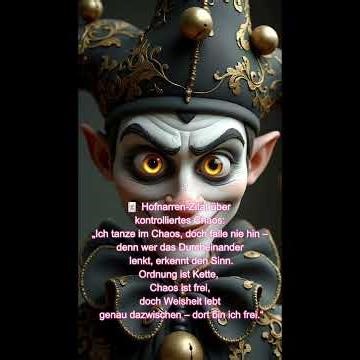 Hofnarren-Zitat über kontrolliertes Chaos: