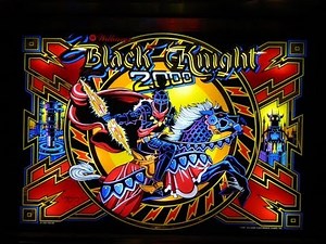 BLACK KNIGHT 2000 Pinball Machine ~ GRC Archive Gameplay ~ MAT Scores 6,233,220