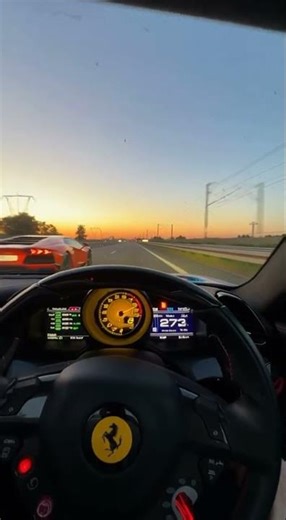 POV Ferrari F8 Road Drive