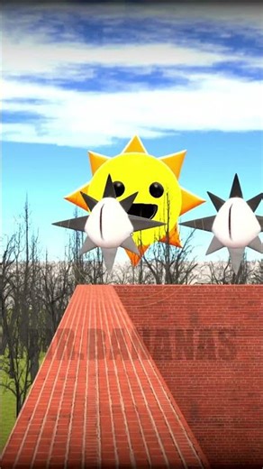 ☀️🔫 MR SUN SPRUNKI VS LASER GUN IN GMOD