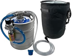 Coldbreak PourOne, Portable Kegerator, Beer Tap, Beverage Dispenser, Batch Cocktails