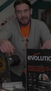 2K views · 11 reactions | DIYer Joe Mills gets an upgrade to the Evolution R255SMS-DB+ Mitre Saw. He gives it a go and tells us what he thinks about the tool. Click here to shop now: https://shop.evolutionpowertools.com/products/r255sms-db-255mm-double-bevel-sliding-mitre-saw | Evolution Power Tools - UK | Facebook