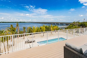 Big Pine Key Vacation Rental | Castaway On The Keys: Experience Spectacular Open Water Living on Bogie Channel, Pool & Dockage! | Monthly Rentals | Home Rental