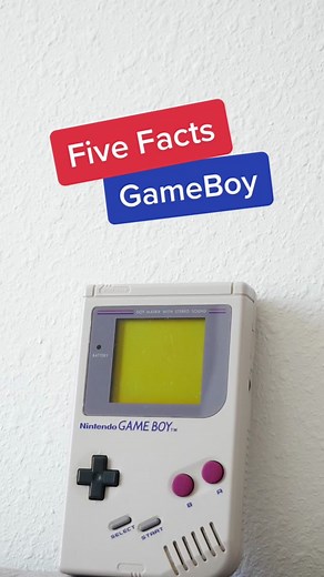 Five Facts About The #gameboy . #nintendo #gameboyadvanced