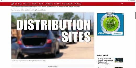 Finding Food Assistance