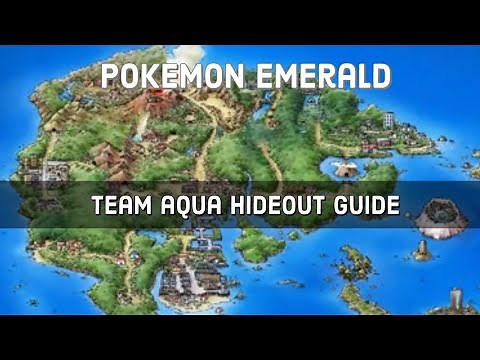 Pokemon Emerald - Team Aqua Hideout Guide - How to Move Wailmer