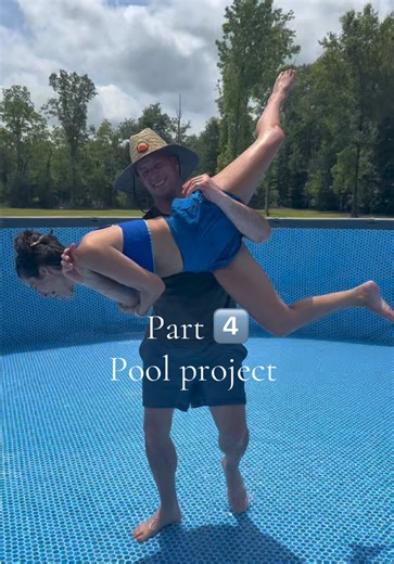 Part 4️⃣ of the pool saga! They say third times the charm & I really hope that’s the case for us. We had the whole family helping today. 🌊☀️ #dayinmylife #vlog #ditl #pool Day in my life vlogs Realistic mom vlog Relatable mom life Millennial working mom of 3 Vlog day in my life mom Day in my life as a mom Pool project Pool set up Setting up a pool