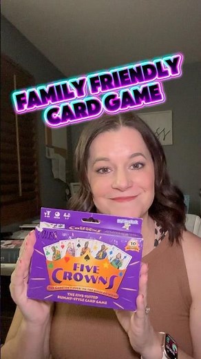 Five Crowns is our new go-to card game! Easy, fun & super addictive. Link in comments 👇 #5crowns