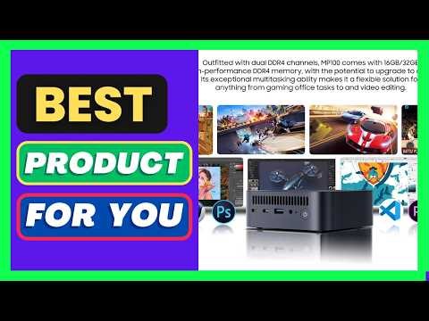 Blackview MP100 Mini PC AMD Ryzen 5 7430U 16GB RAM 512GB SSD, Mini