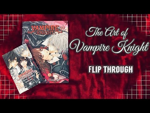 Vampire Knight Illustrations by Matsuri Hino + Official Fanbook✨| Flip Through📚