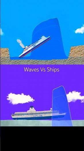 Ships Vs Tsunami Waves Ft.Estline #floatingsandbox