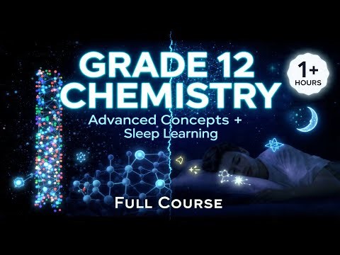 Grade 12 Chemistry Complete Guide | Nanotechnology, Photochemistry & Advanced Topics | SleepLearning