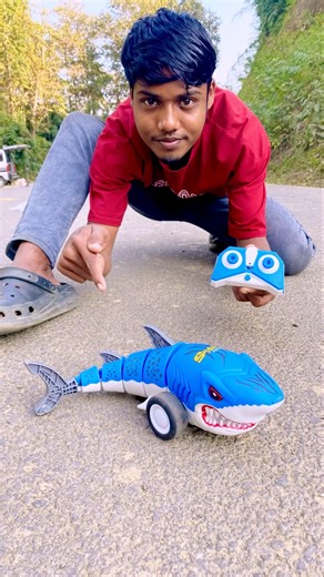 New Rc remote control Shark 🦈 unboxing Dekho😱#shortsfeed