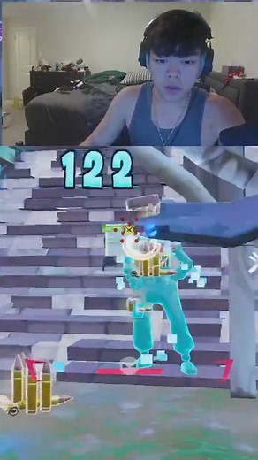 200 PUMP 💥 "Get the FLIP out my game lil bro" #AsianJeff #fortnite #200pumpedbtw #gymclosed #viral