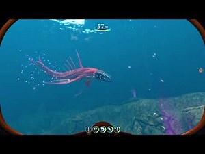 Subnautica Below Zero: Chelicerate Leviathan Sounds and Attacks Animation.