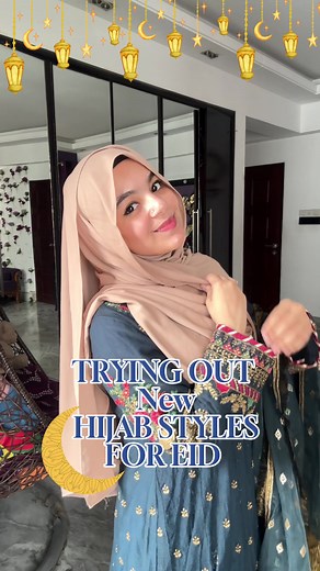 Eid Hijab Styles: Day 1 Tutorial by Adila Bee