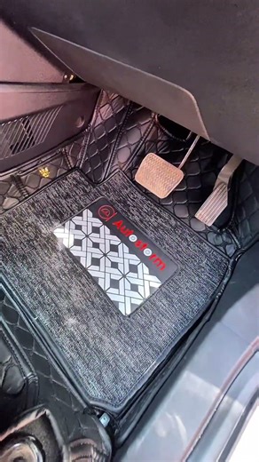 TATA SIERRA CAR Installing : 7d mats , roofrail , Steering cover #reels #instagram #viral #sierra